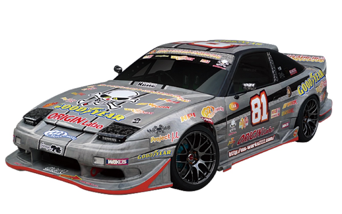 Attack Line for NISSAN 180SX — ORIGIN Labo. official photo