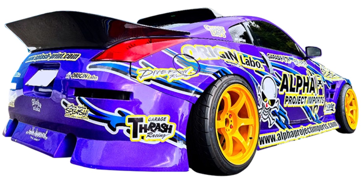Z33 フェアレディＺ rear wing Type2 — ORIGIN Labo. official photo